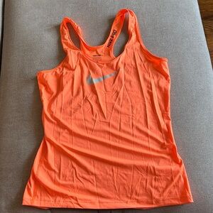 Nike Women's Bright Orange Tank Top